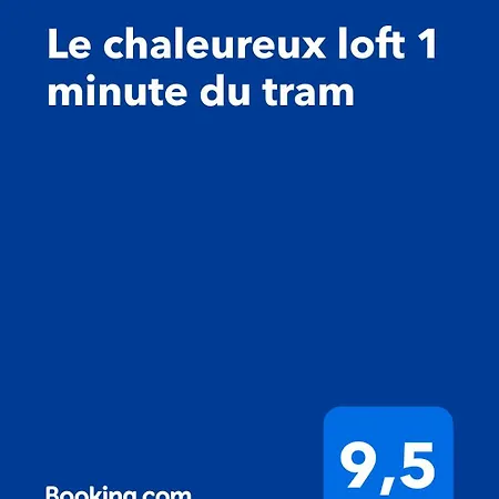 Le Chaleureux Loft 1 Minute Du Tram Lingolsheim
